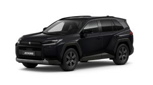 Grauer Suzuki Across PLUG-IN HYBRID Comfort+ in Front-Seitenansicht