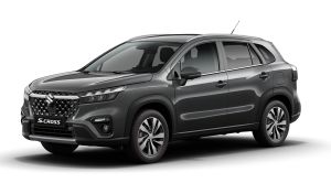 Schwarzer S-Cross 1.4 BOOSTERJET HYBRID ALLGRIP Comfort+ Verbrauchswerte: kombinierter Energieverbrauch 5,7 l/100km; kombinierter Wert der CO2-Emission: 131 g/km; CO2-Klasse: D