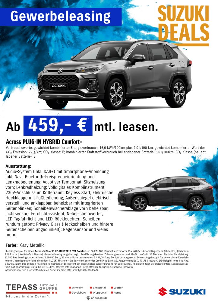 Gewerbeleasing - Across