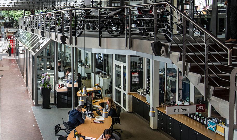 Laden Innenraum von Tecius & Reimers