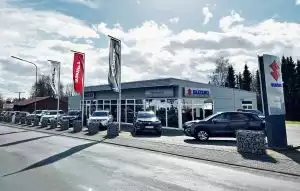 Autohaus außen