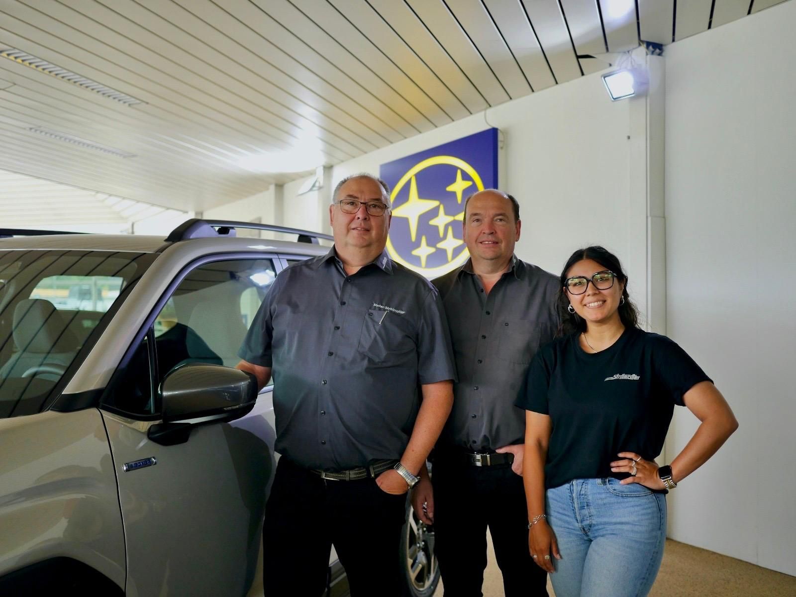 Stefan, Thomas und Rebecca Strittmatter