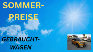 Sommerpreise Gebrauchtwagen