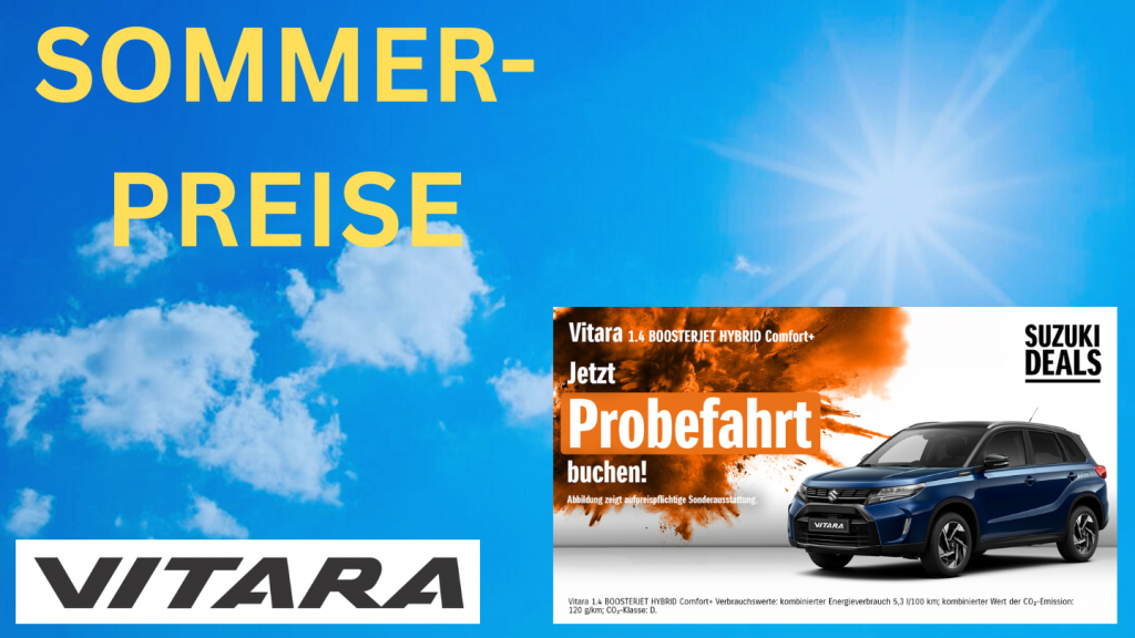 Sommerpreise Vitara