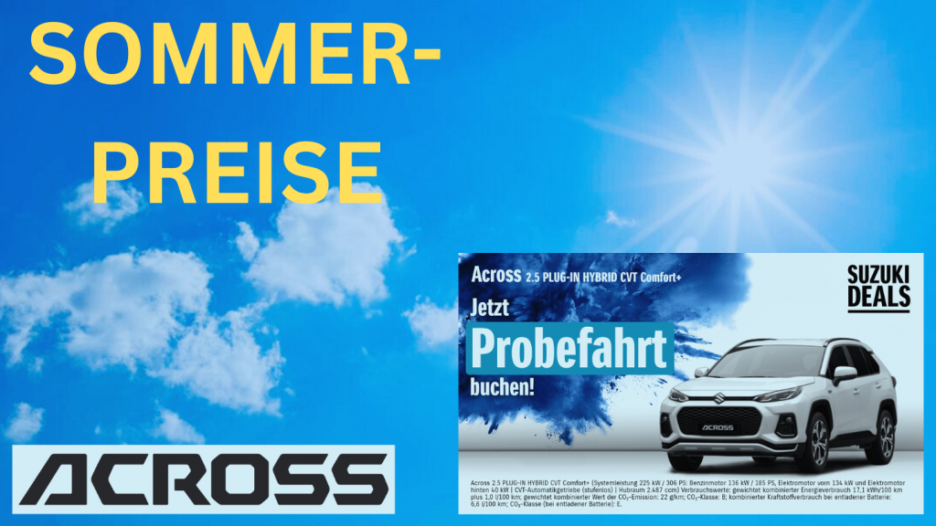 Sommerpreise Across