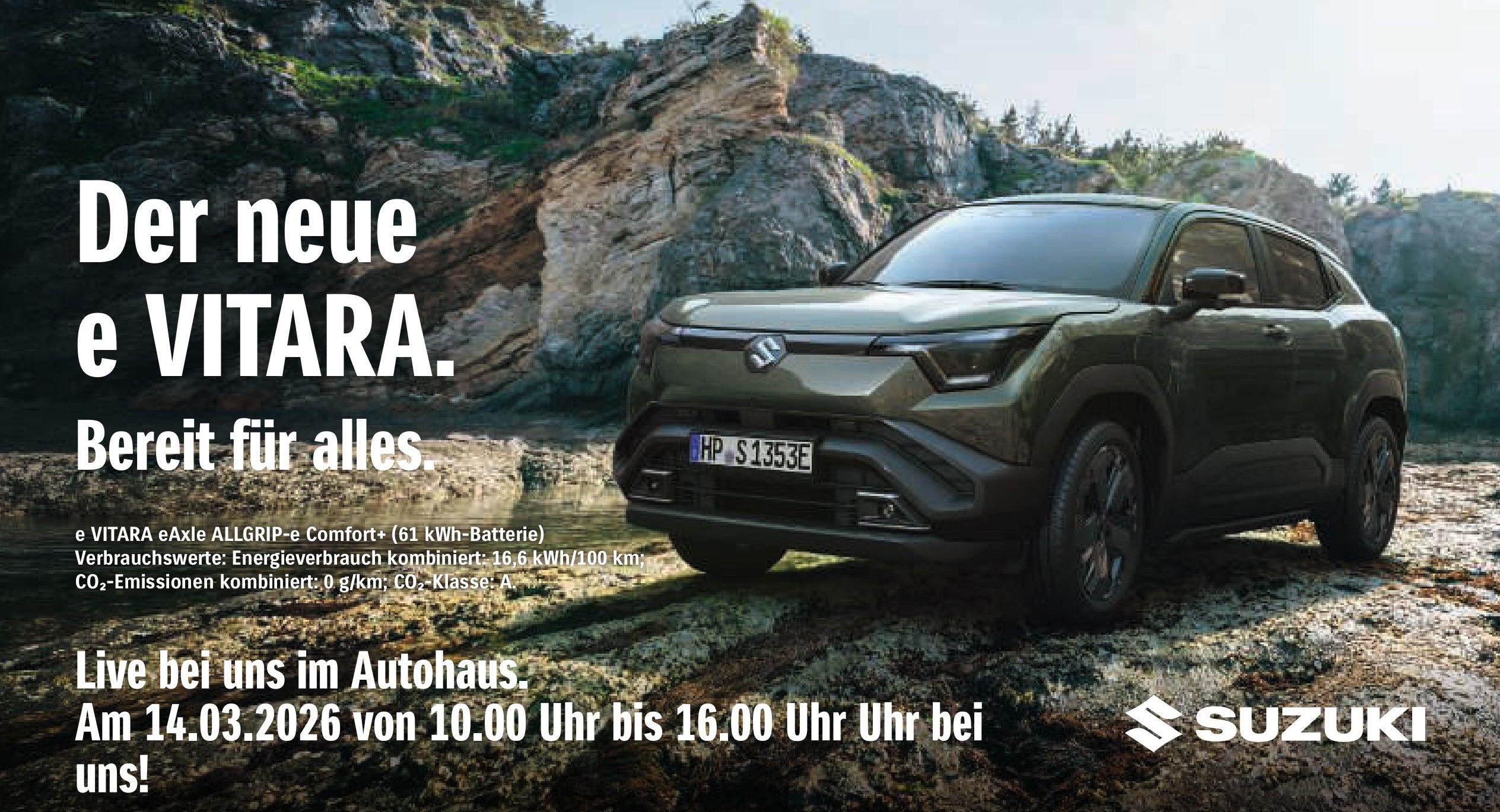 Markteinführung des neuen e Vitara,s !