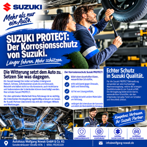 Der Korrosionsschutz von Suzuki