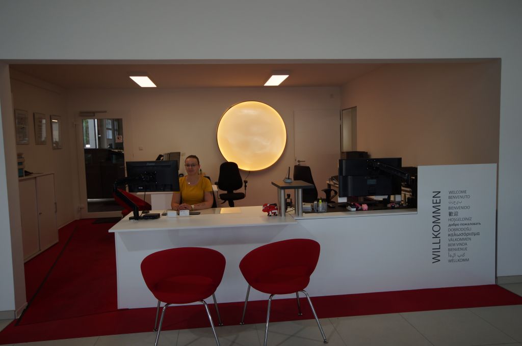 Unsere neue Kundenannahme